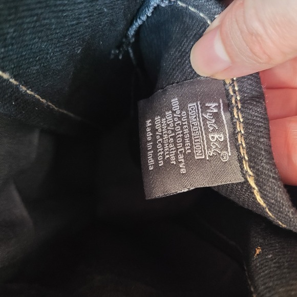 Myra Bag Western Tooled Leather Tote Bucket Wine Bag Leather Handle - Picture 6 of 6